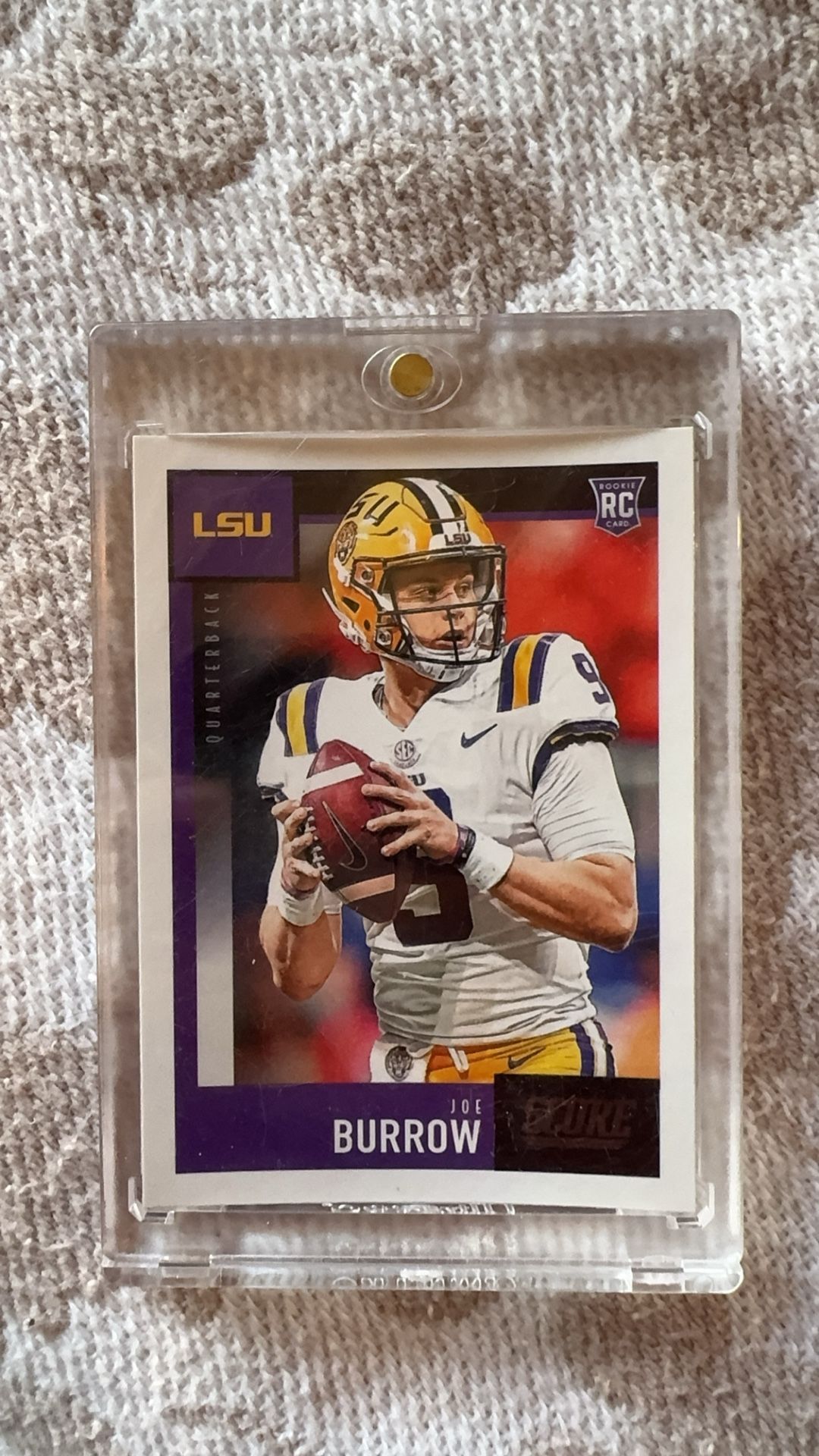 Joe Burrow LSU Rookie Card