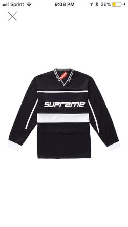 SUPREME HOCKEY JERSEY WORN ONCE UNDER RETAIL! SIZE MEDIUM