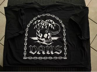 Vans cropped tee