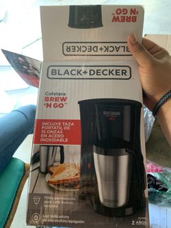 Black+ decker cafetera Brew “N Go”