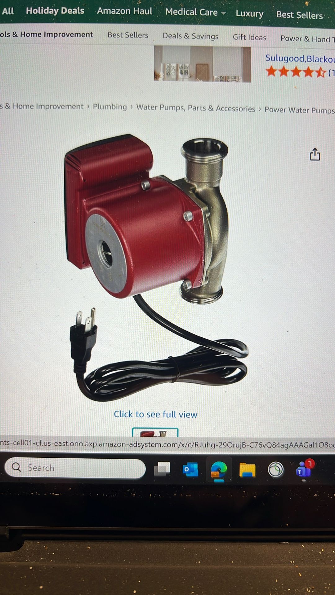 Grundfos Recirculating Pump