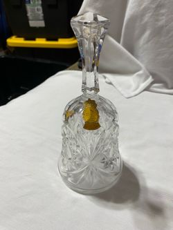 Imperlux Lead Crystal Cut Glass Bell