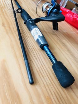 Shakespeare Reverb Spinning Reel and Fishing Rod for Sale in