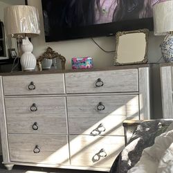 New white oak dresser Ashley furniture