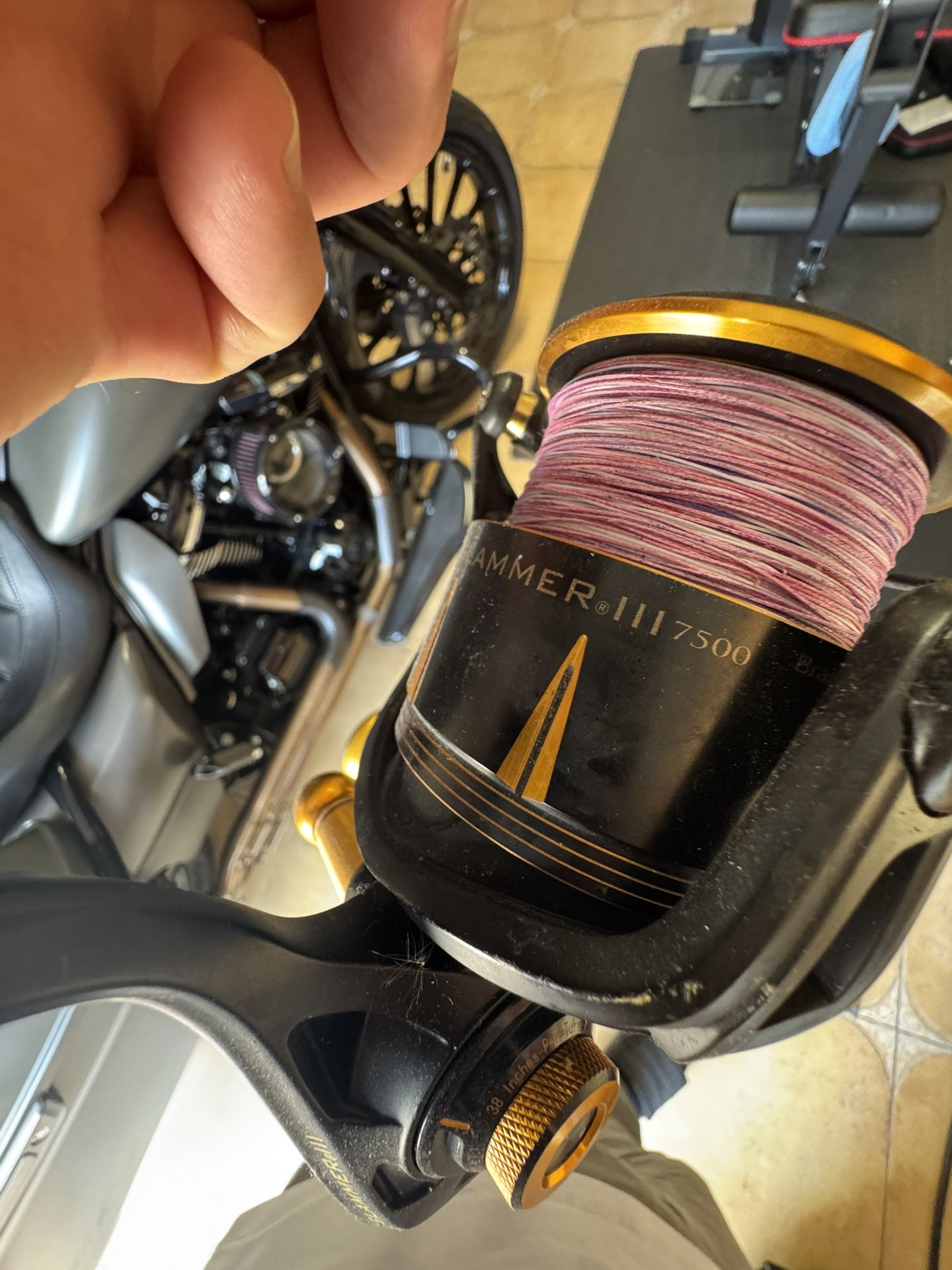 Penn Slammer 3 7500 With Penn Carnage Pole