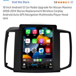 Nissan Maxima 2013 10 Inch Screen Radio With Apple play.  Include Bluetooth. 
