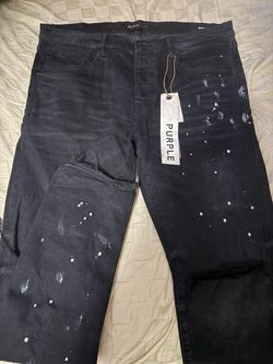 Purple jeans