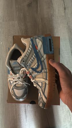 Off-White Dunks Blue and white