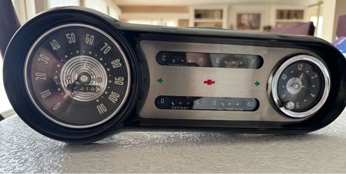 1953-54 Chevy upgraded Guage Panel