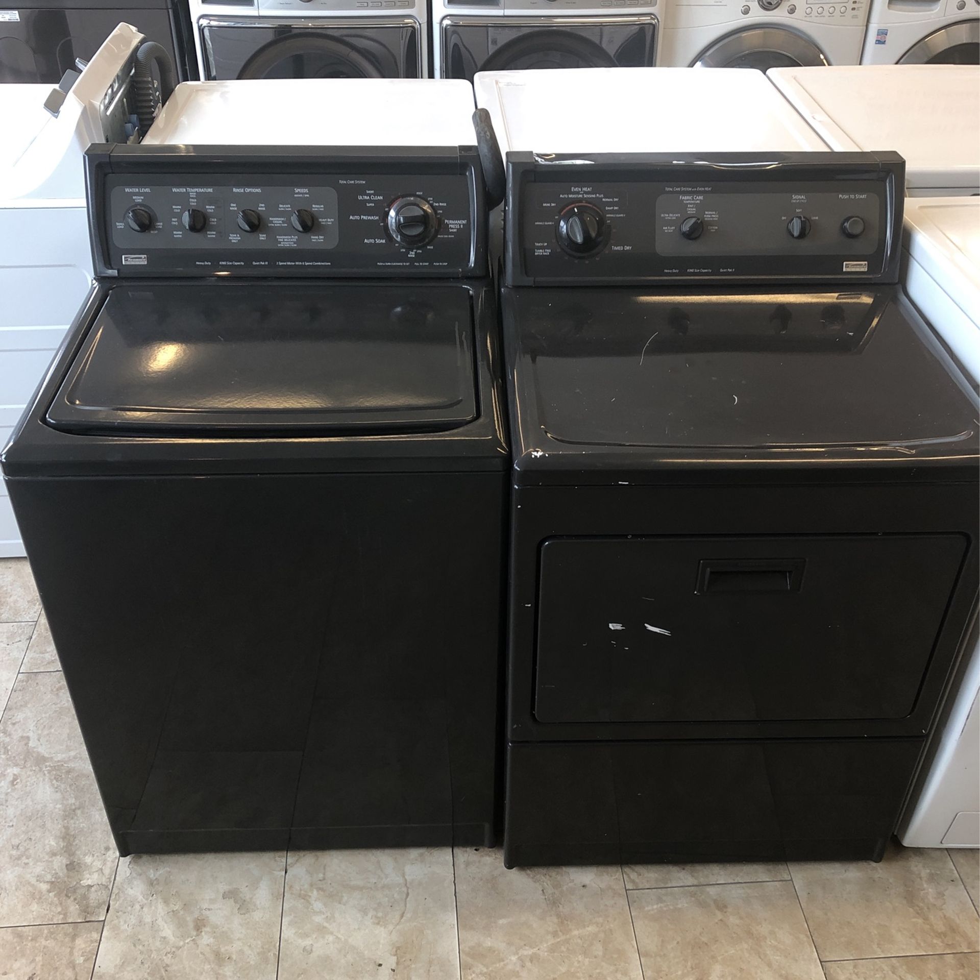 Kenmore Elite Electric Washer and Dryer