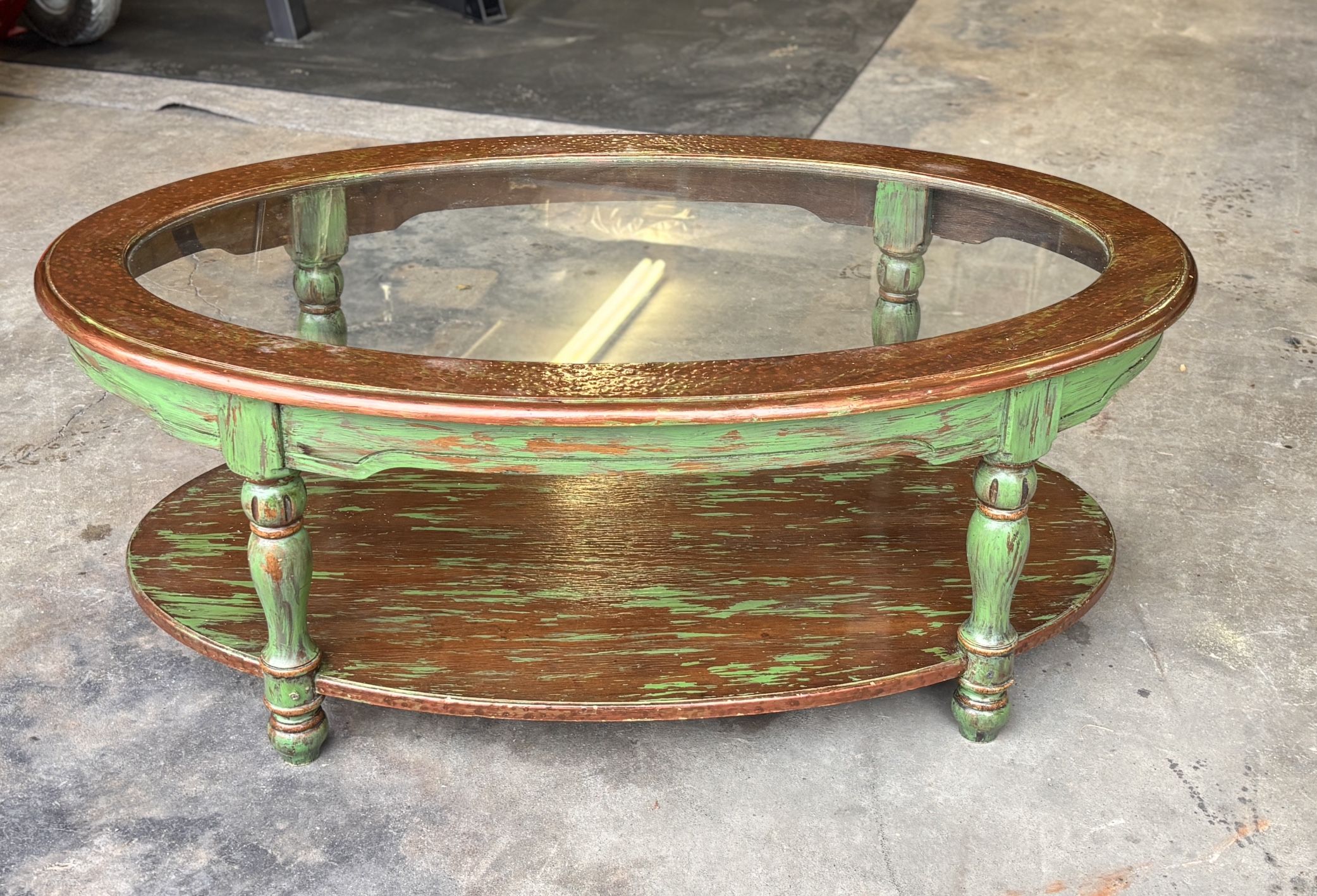 Oval Coffee Table