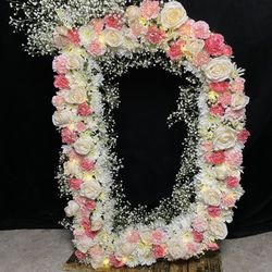 Letter D FLOWERS 