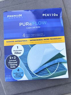 Premium Guard Pure Flow Cabin Air Filter PC4110x