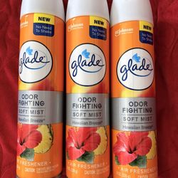 3 Glade Air Freshener 