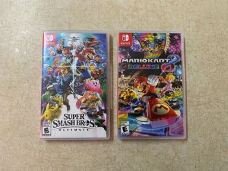 MARIO KART and SMASH BROS. Games for Nintendo Switch