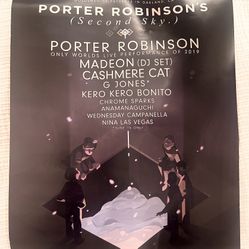 Porter Robinson – Second Sky Festival 2019 Poster (Oakland)