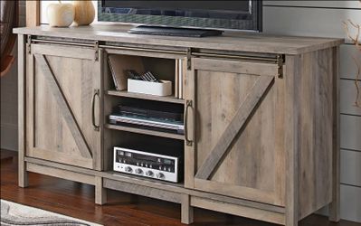 Barndoor TV stand