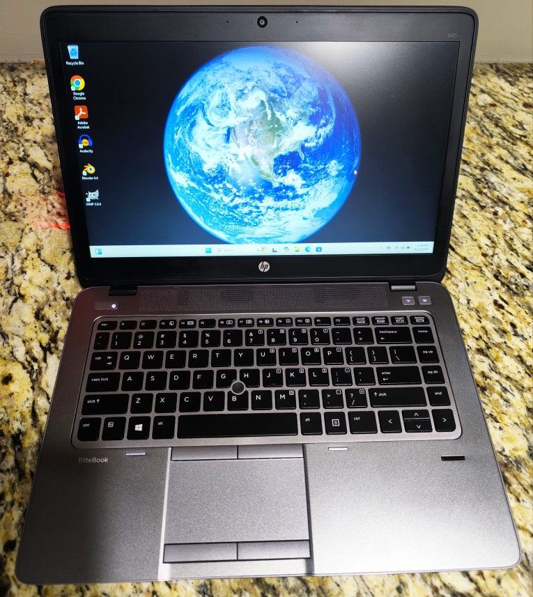 HP Elitebook laptop - i7, 16gb ram, 1tb ssd, Win 11 Pro restored