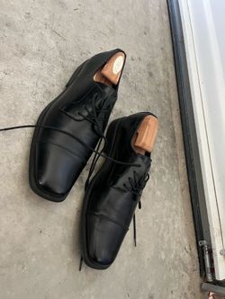 Men’s Black Dress Shoes Size 11.5 with Cedar Shoe Trees
