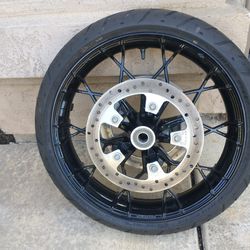 Harley Davidson Prodigy Front Wheel And Tire (ABS)