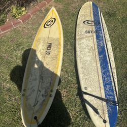 Gotcha Surfboards 2 Boards Great for Beginners or Beach Boards