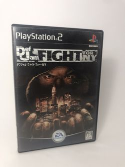Read ! ~ Read ! ~ PlayStation 2 Japanese Import ! ~ Def Jame Fight for NY ! ~ Read ! Read !