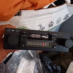 Grundig Uc-410 Vintage Car Radio Cassete New