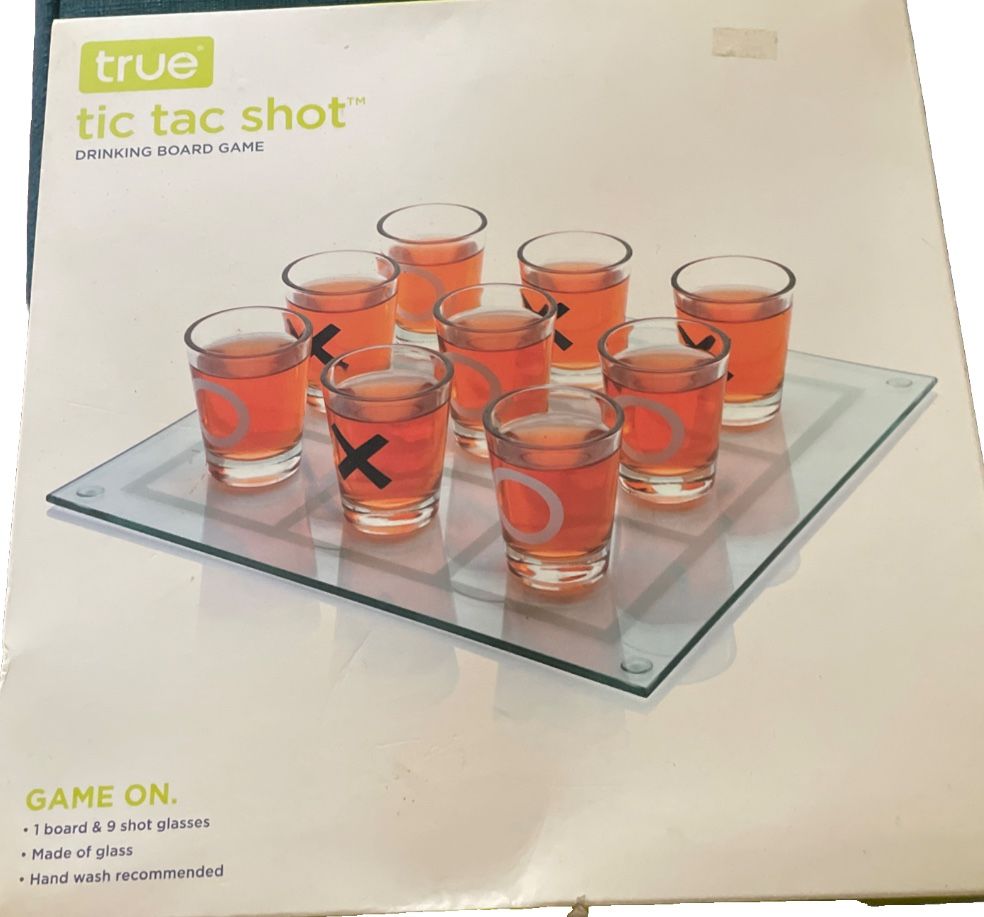 Tic Tac Shot Board Game