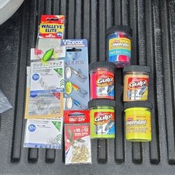 Trout Fishing Tackle- Power Bait, Bluefox Spinners Swivels