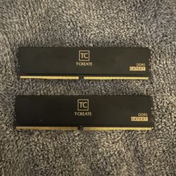 Team T-CREATE EXPERT 32GB (2 x 16GB) DDR5 6000 (PC5 48000) Desktop Memory 