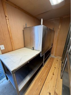 Stainless tables