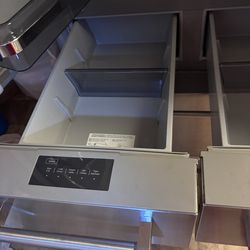 Kitchen Aid Refrigerator five door need the new control panel worked great before it broke.