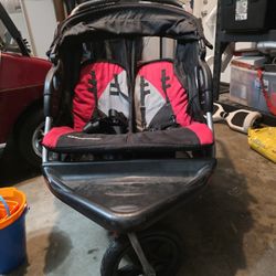 Double Seat  Stroller