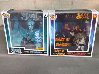 Funko Pop Albums Ghost & Ozzy Osbourne Set