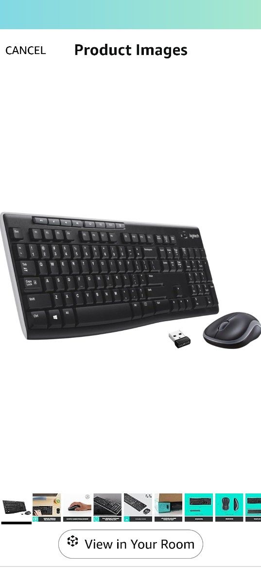Logitech MK270 Wireless Keyboard And Mouse Combo