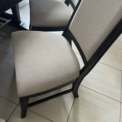 Dinning Room Chairs & Dinning Room Glass Table