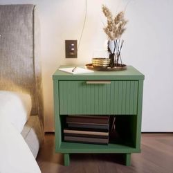 Granville Modern 1 Drawer Nightstand - Manhattan Comfort