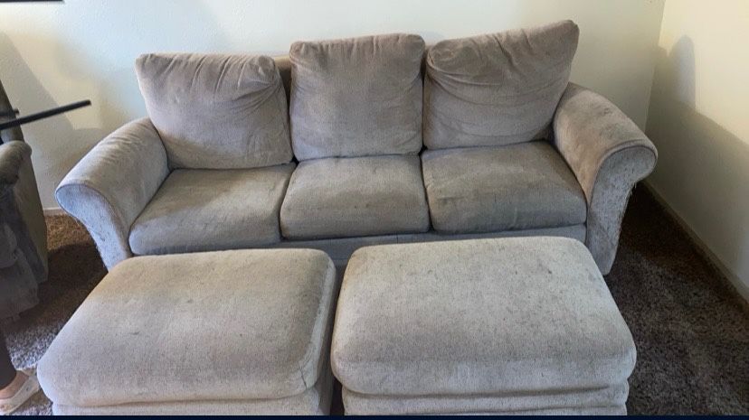 Couch And Ottoman
