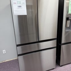 Refrigerator, Samsung Bespoke 36” W 29 cu.ft fridge