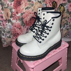 White Doc Martens 