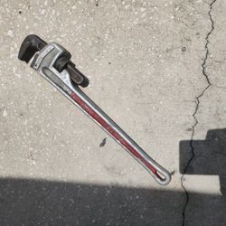 Rigid 824 Aluminum HD pipe Wrench 24 in.