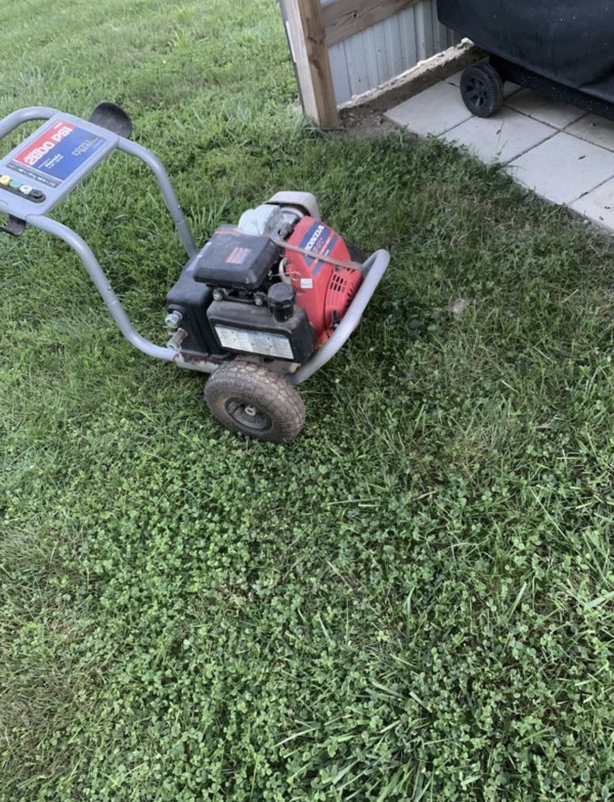 Honda 2600 psi pressure washer