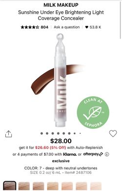 Milk Makeup Sunshine Concealer