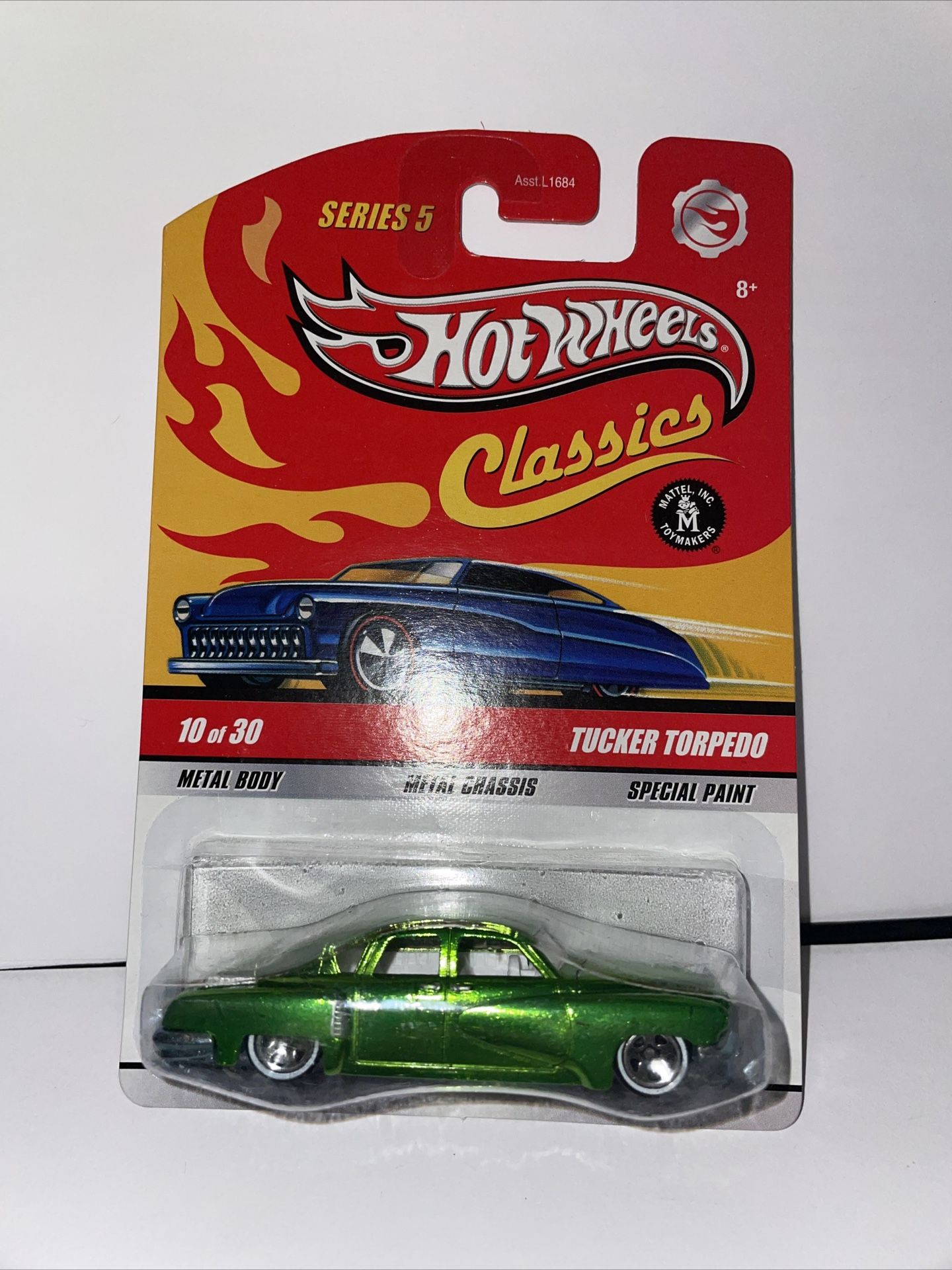 Hot wheels Classics Series 5 Tucker Torpedo 10 Of 30 Green for