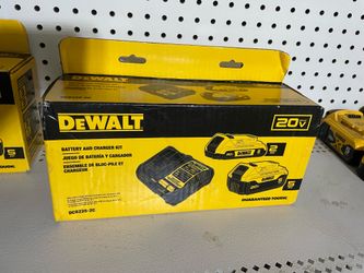 DEWALT 20V MAX Lithium-Ion Battery Kit with 5.0Ah and 2.0Ah Battery and Charger