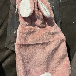 Brand New! Pink Dog/Cat Bunny Outfit Size M