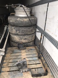 Truck Tire Rack