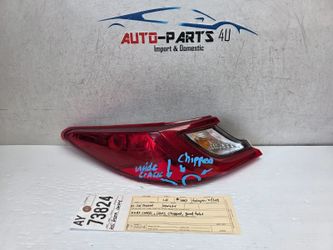 w/damage 2025 - 2026 TOYOTA CAMRY LEFT DRIVER HALOGEN TAIL LIGHT OEM AY73824