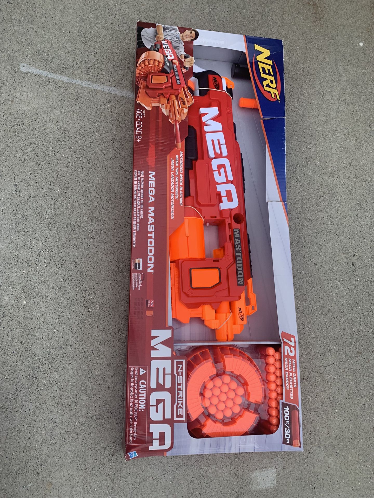 NERF toy MEGA MASTODON—NEW IN BOX