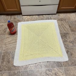 Handmade Blanket Baby Yellow 